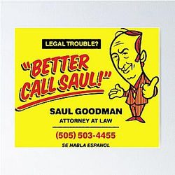 Better Call Saul - Breaking Bad Poster