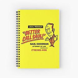 Better Call Saul Breaking Bad Spiral Notebook