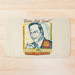 The World According to Saul Goodman Bath Mat