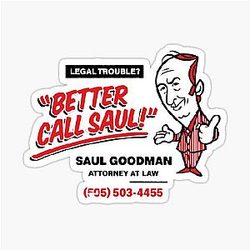 Better Call Saul - Breaking Bad Sticker