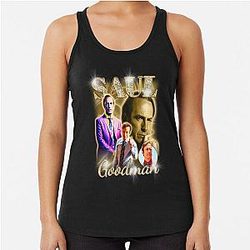 Saul Goodman Vintage Better Call Saul Old School Jimmy McGill Breaking Bad Shirt Racerback Tank Top