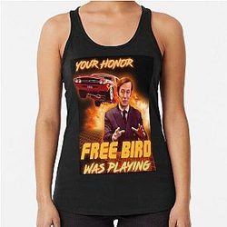 Saul Goodman Your Honor Racerback Tank Top