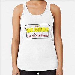 Saul Goodman It's a good man Racerback Tank Top