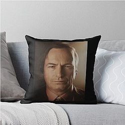 3D Saul Goodman Meme Throw Pillow