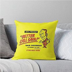 Better Call Saul Breaking Bad Throw Pillow