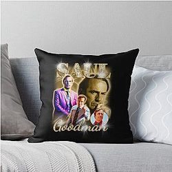 Saul Goodman Vintage  Better Call Old School Jimmy McGill Breaking Bad Shirt Throw Pillow