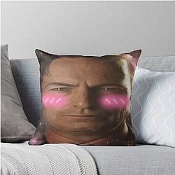 Saul Goodman Blush Throw Pillow
