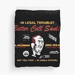 Saul Goodman Attorney at Law Duvet Cover