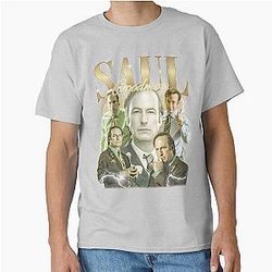 Saul Goodman Retro Lawyer Pop Art Collage Classic T-Shirt