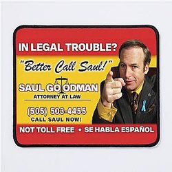 Better Call Saul Saul Goodman Billboard Mouse Pad