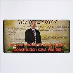 Saul Goodman Did You Know Your Rights Desk Mat