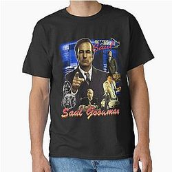 Saul Goodman Vintage 90s Bootleg Design T-Shirt