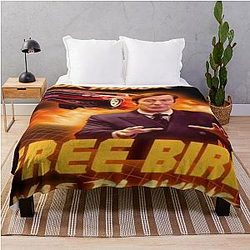 Saul Goodman Your Honor Free Bird Tapestry Throw Blanket