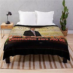 Saul Goodman Did You Know You Have Rights Throw Blanket
