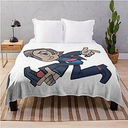 Saul Goodman Fingerpoint Art Throw Blanket