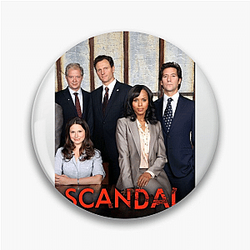 Scandal Merch Collection Scandal Pins
