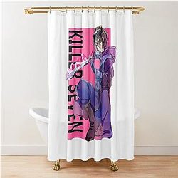 Funny Men Scissors Premium for Movie Fan Shower Curtain