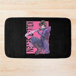 Day Gift Scissor Boys Music Fans Bath Mat