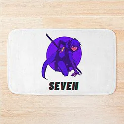 Retro Vintage Scissor Gift Bath Mat
