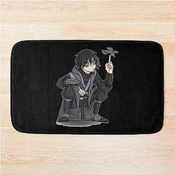 Women's Scissor Seven Animation Retro Bath Mat