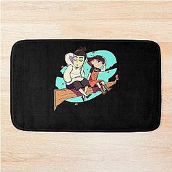Funny Gifts for Boys and Girls Scissor Cartoon Gift Ideas and Music Fan Bath Mat