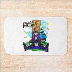 Band Scissor Seven With His Teacher For Fans Bath Mat