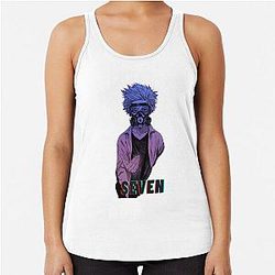 Vintage Retro Scissor Cut Gifts Racerback Tank Top