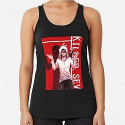 Day Scissor Seven Hero Become A Demon Cute Racerback Tank Top