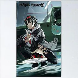 Scissor uses his weapon poster