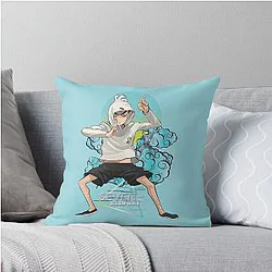 Scissor Seven Throw Pillow