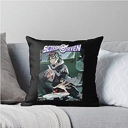 Retro Scissor Gift Throw Pillow