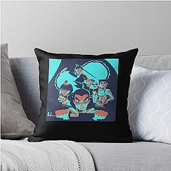Funny Man Scissor 7 of Best Friends Awesome Throw Pillow for Movie Fans