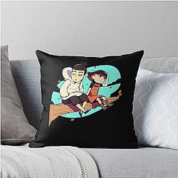 Funny Gifts for Boys and Girls Scissor Seven Cartoon Music Fans Throw Pillow