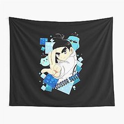 Funny Gifts Boy Girl Scissor Music Retro Vintage Tapestry