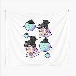 Women's Scissor Seven Gift for Movie Fans Tapestry