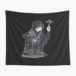 Women's Favorite Scissor Seven Animation Retro Tapestry
