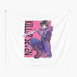 Funny Men Scissor Seven Premium For Fan Movie Tapestry