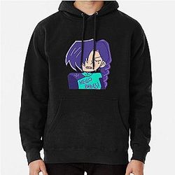 Mens Scissor Hello Babes Love  Hoodie