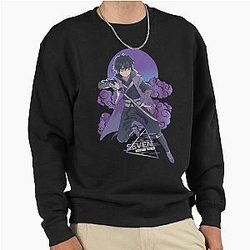 Scissor Seven Retro Pullover Sweatshirt
