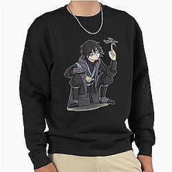 Women's Favorite Scissor Animation Retro Vintage Pullover Sweatshirt