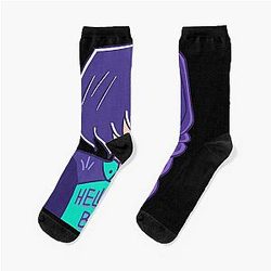 Mens Scissor Hello Babes Love Fans Socks