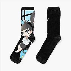 Rock Scissor Seven With Teacher Graphic For Fan Socks