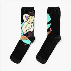 Funny Gifts Boys Girls Scissor Cartoon Gifts Music Fans Socks