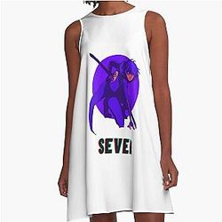Retro Vintage Scissor Seven Gift for Everyone A-Line Dress