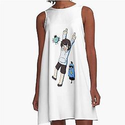 Mens Best Scissor Gift For Birthday A-Line Dress