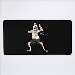 Mens Favorite Scissor Gifts Music Fans Desk Mat
