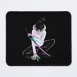Mens Funny Scissor Gifts For Movie Mouse Pad