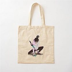 Mens Funny Scissor Seven Gift For Movie Fans Cotton Tote Bag