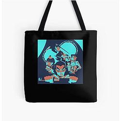 Funny Scissor Seven of Best Friends for Movie Fans All Over Tote Bag