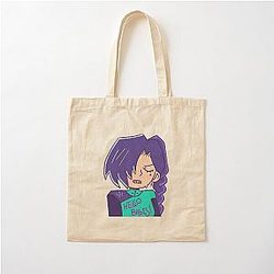 Mens Scissor Seven Hello Babes Love Fans Cotton Tote Bag